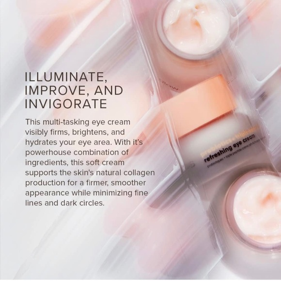 NIB - Glow Oasis Probiotics + Triple Peptide Refreshing Eye Cream - Picture 3 of 6